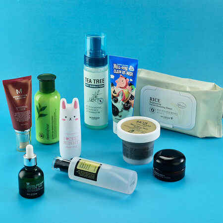 10 Step Korean Skin Care Set (Ölige Haut)