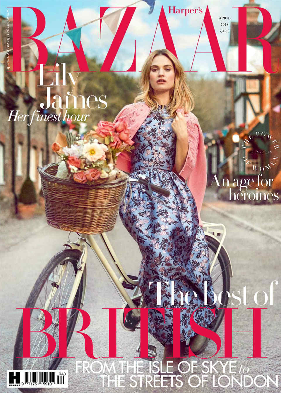 Harper's Bazaar UK Cover April 2018 Niniko